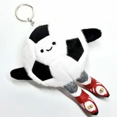 サッカーボール　マスコット　キーホルダー — image 1