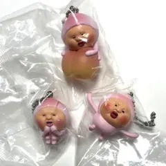 こびとづかん カクレモモジリコレクション キーホルダー 3種セット — image 1