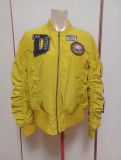 Drug Store's MA-1 フライトジャケット イエロー ワッペン — image 1