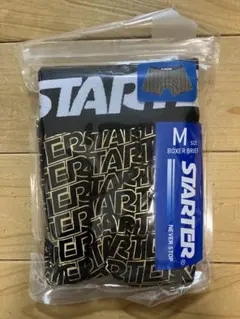 Starter ボクサーパンツ Mサイズ ブラック ゴールドロゴ — image 1