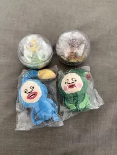 コビトづかん ぬいぐるみ キーホルダー 4種セット — image 1