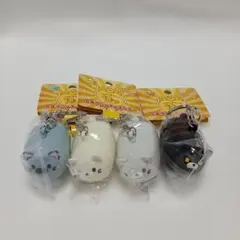 ごろねこサミット 10周年記念　ラバーキーホルダー　4点セット コンプリート — image 1