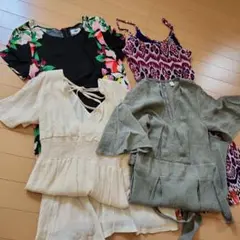 Old Navy 花柄ワンピース、Gapその他、４点セット — image 1