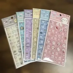 ちいかわ DROP BLOCK SEAL 6枚セット — image 1
