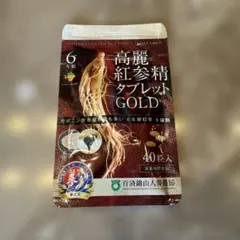 6年根 高麗紅参精タブレットGOLD 40粒入 — image 1