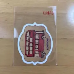 【新品】ステッカー(142) LONDON ロンドン 二階建てバス — image 1