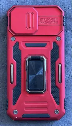 耐衝撃性レッドハードケース　iPhone15 — image 1