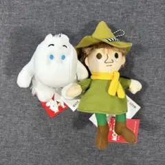 ムーミン MOOMIN マスコットBC 2種セット　ぬいぐるみ — image 1