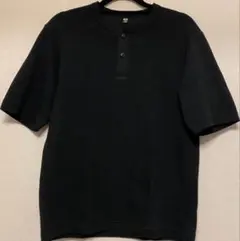 ドライワッフルヘンリーネックTシャツ — image 1