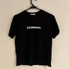 Cheek ロゴプリントTシャツ ブラック Mサイズ — image 1