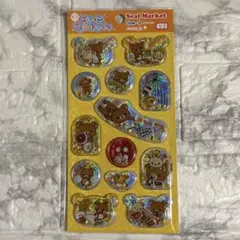 リラックマ コリラックマ エアインマスコットシール 平成レトロ 2010 — image 1