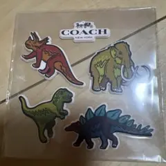COACH 恐竜 マンモス ステッカーセット レア — image 1