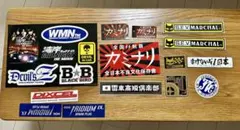 Marshall カミナリ　旧車　湾岸ミッドナイト　レア　ステッカー　セット — image 1