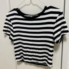 ZARA ボーダー　Tシャツ — image 1