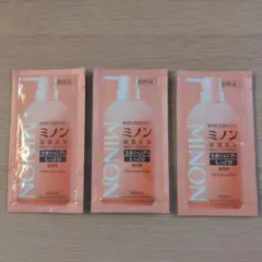 MINON 全身シャンプー しっとり 試供品 3個セット — image 1