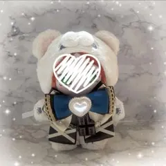 【ぬい服】いつぬい用　リボン　チョコ×ブルー — image 1