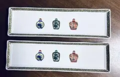 伊勢丹　チャイナシーズ　コレクション　長皿　２枚セット — image 1