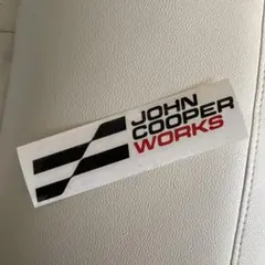 BMW MINI JCWステッカー　黒 — image 1