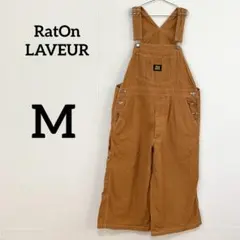 【RatOn LAVEUR】オーバーオール サロペット ワークパンツ M — image 1