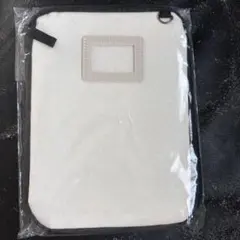 化粧ポーチ コットン スリムケース HABA — image 1