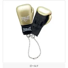 EVERLAST ボクシンググローブ ミニチュアチャーム ゴールド　ガチャ — image 1