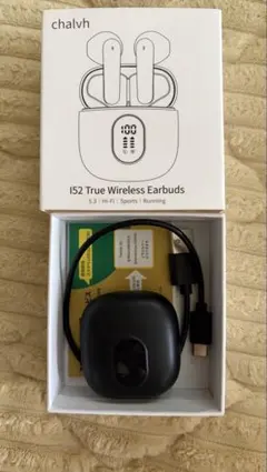 chalvh I52 ワイヤレスイヤホン 本体 ブラック — image 1