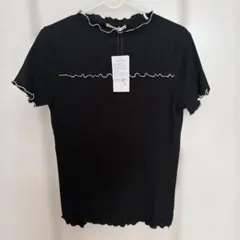 リブメロウTシャツ ブラック Lサイズ — image 1
