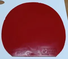 卓球ラバー ヤサカ　ラクザ７ソフト　赤中厚 — image 1