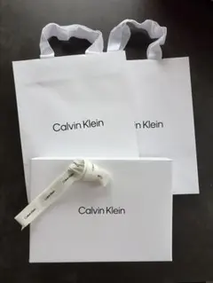 【笠山愛様専用】Calvin Klein ショップ袋1枚+ギフトBOX — image 1