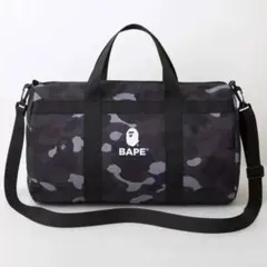 BAPE 付録 A BATHING APE ボストンバッグ ショルダーバッグ 黒 — image 1