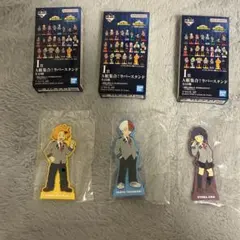 僕のヒーローアカデミア 一番くじ ラバースタンド 3種セット　新品未使用 — image 1