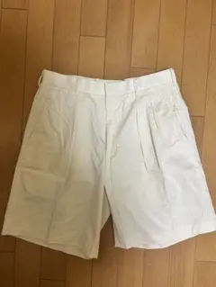 美品　DRESS にしのや　チノショーツ　アイボリー　Sサイズ — image 1