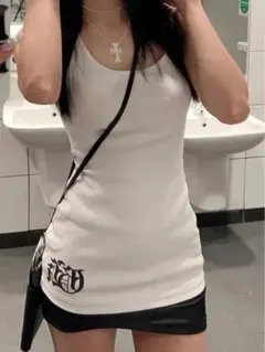 kakiss タンクトップ y2k 十字架 ギャル — image 1