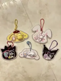 サンリオ キャラクターズ アクリルキーホルダー 5種セット — image 1