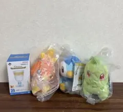 一番くじ　ポケモン　30周年　ポッチャマ　アチャモ　チコリータ — image 1