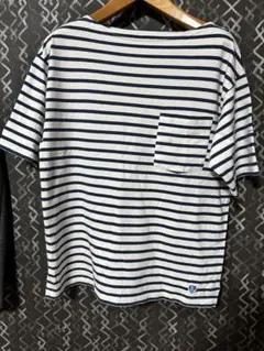 ORCIVAL ボーダー ポケット Tシャツ サイズ3 — image 1