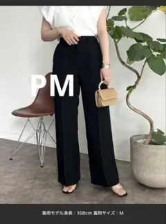 prose verse ハイウエストセンタープレスタックパンツ　PM — image 1