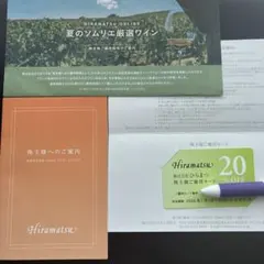 Hiramatsu 株主様ご優待カード 20%OFF — image 1