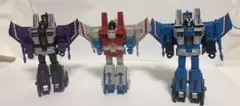 トランスフォーマー　3体　スタースクリーム スカイワープ＆サンダークラッカー — image 1