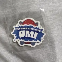 三代目15周年POPUP ガチャ カプセル OMI ステッカーセット — image 1