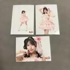 fav me ふぁぼみー トクポ 生写真 中本こまり　生誕衣装 3枚 — image 1