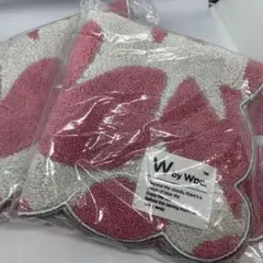 【新品未使用】 Wpc. 鳥柄タオルハンカチ 2枚セット — image 1