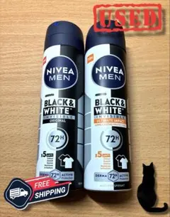 【中古】NIVEA MEN 制汗スプレー 2本セット — image 1