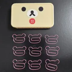 コリラックマ ゼムクリップ スライド式ケース付き サンエックス — image 1