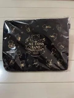 【新品未使用】　コマネコ ポーチ 全日本吹奏楽コンクール2019 ネコ　楽器　黒 — image 1