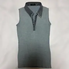 LOUNIE ノースリーブ ポロシャツ ニット — image 1
