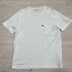 LACOSTE ラコステ ポケットTシャツ ホワイト FR3 US S — image 1