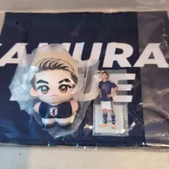 一番くじ ☆ サッカー日本代表 きららいずマスコット 堂安律 3点セット — image 1