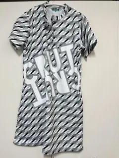 Cuarto United 半袖シャツ 幾何学模様 Lサイズ — image 1