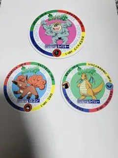 ポケモン　メンコ　3枚 — image 1